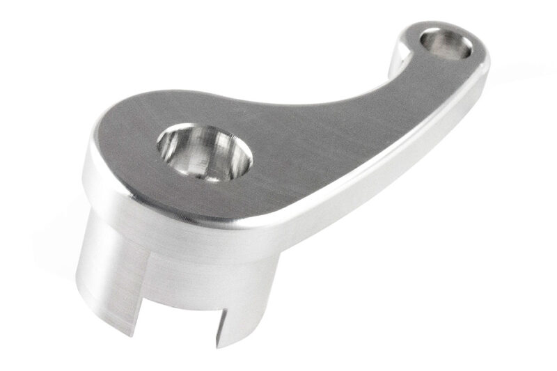 Steeda 2015-2021 Ford Mustang Billet Aluminum Interior Hood Latch Release Lever