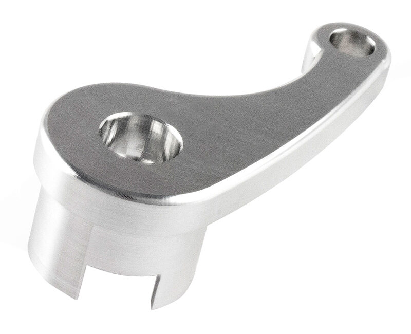 Steeda 2015-2021 Ford Mustang Billet Aluminum Interior Hood Latch Release Lever