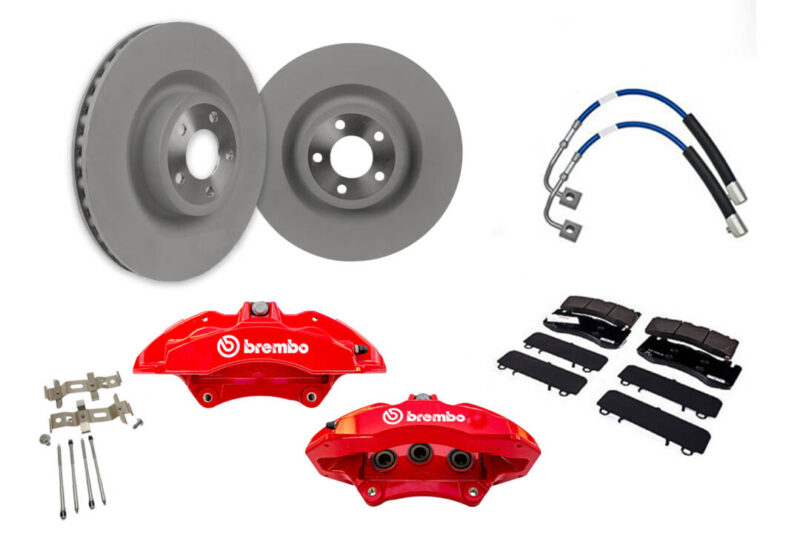 Steeda 2015-2023 Ford Mustang Bullitt Front Brake Upgrade Kit