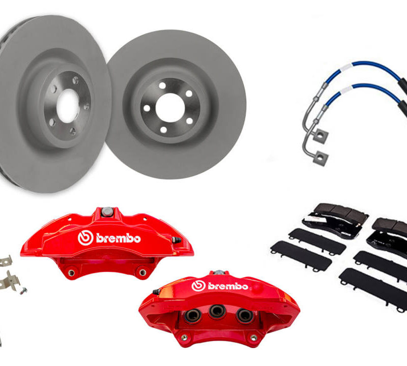 Steeda 2015-2023 Ford Mustang Bullitt Front Brake Upgrade Kit