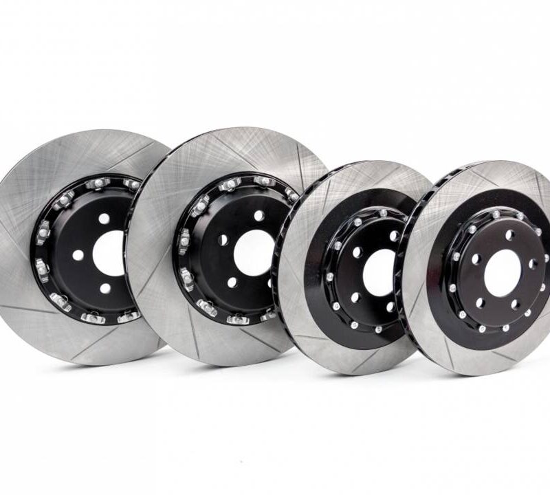 Steeda 2015-2023 Ford Performance Pack Mustang GT 380x34mm Front & 330x25mm Rear Two-Piece Rotor Set