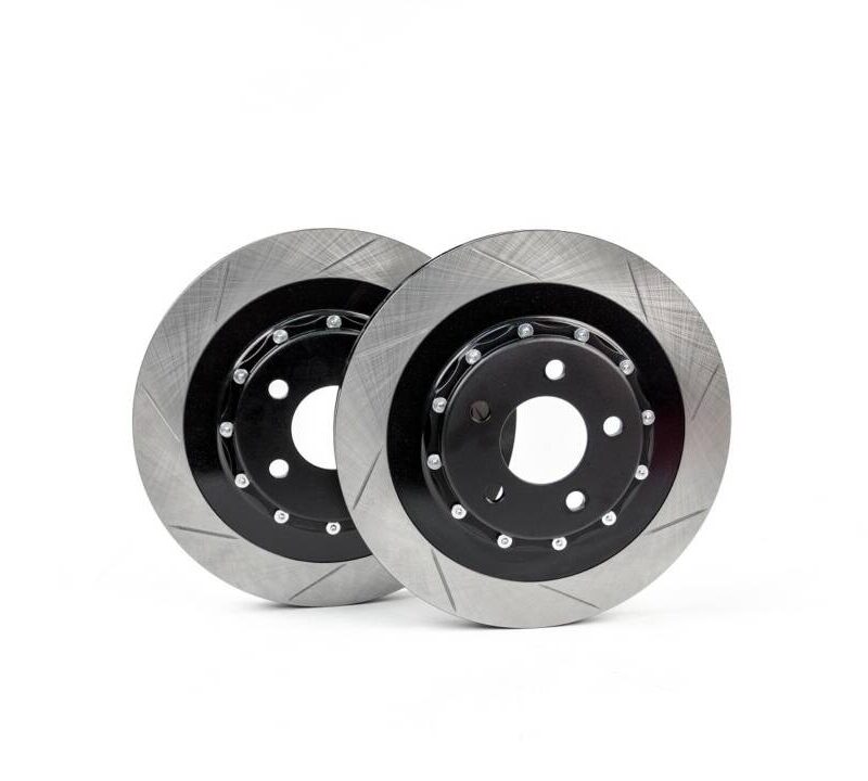 Steeda 2015-2021 Ford Mustang GT Performance Pack Rear Two-Piece 330mm x 25mm Floating Rotors