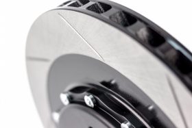 Steeda 2015-2021 Ford Mustang GT Performance Pack Rear Two-Piece 330mm x 25mm Floating Rotors - Image 2