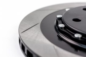 Steeda 2015-2021 Ford Mustang GT Performance Pack Rear Two-Piece 330mm x 25mm Floating Rotors - Image 1