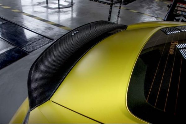 TWL Carbon 2017-2021 Porsche 718 Boxster Cayman Carbon Fiber Ducktail Spoiler