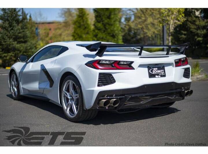 ETS 2020 Chevrolet C8 Corvette Exhaust System 3.0" - No Valves - Stainless Steel