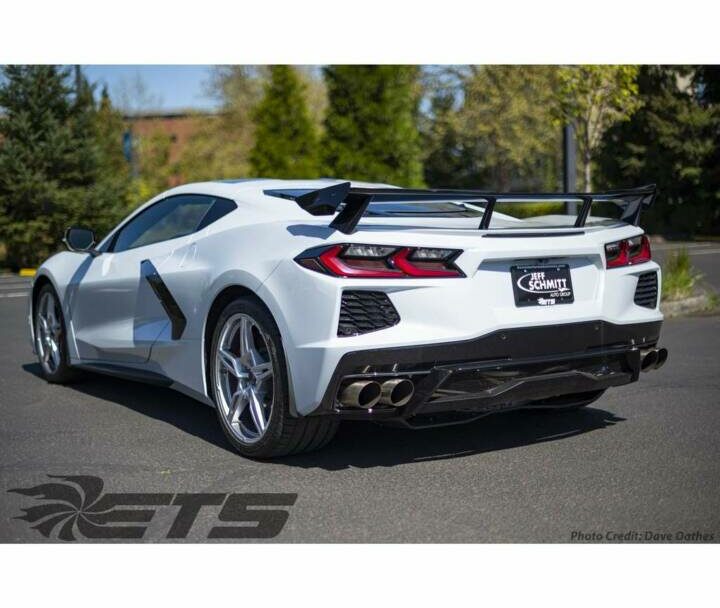 ETS 2020 Chevrolet C8 Corvette Exhaust System 3.0" - No Valves - Stainless Steel