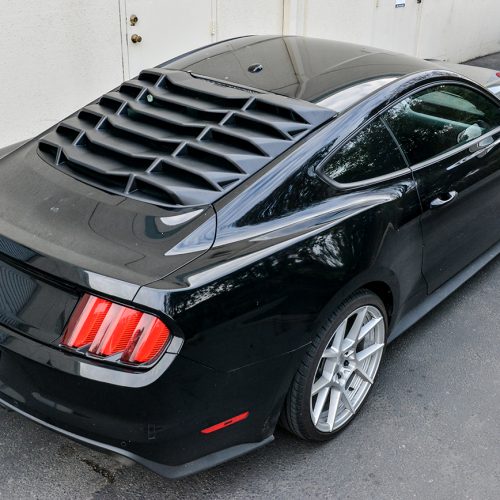 Function Factory Performance 2015-2022 Ford Mustang Rear Window Louver Cover