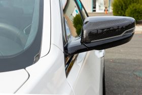 EOS 2016-2019 Cadillac ATS-V CTS-V Carbon Fiber Mirror Covers - Image 3