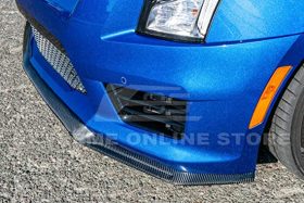 EOS 2016-2019 Cadillac ATS-V Carbon Fiber Front Splitter - image 4