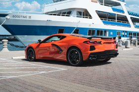 Corsa Performance 2020-2024 Chevrolet Corvette C8 Xtreme Sound Level 3.0in AFM Cat-Back Exhaust – Polished Quad 4.5in NPP Tips - Image 2