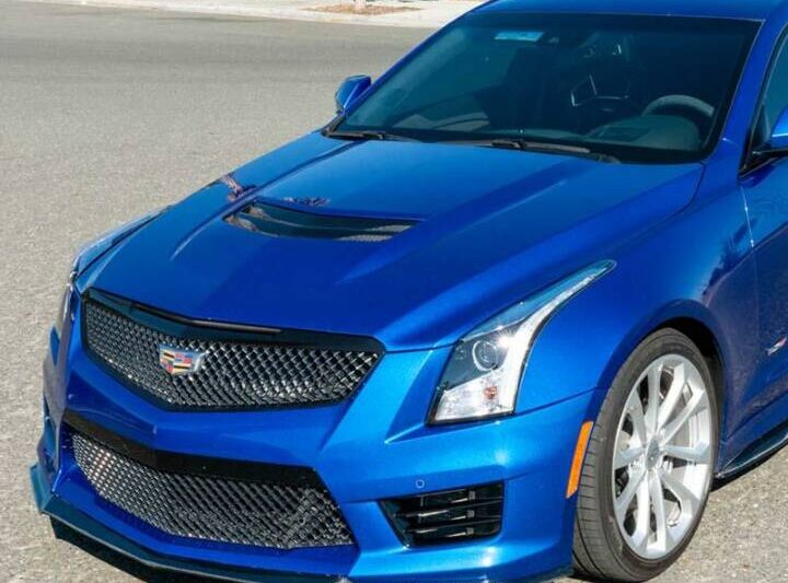 EOS 2016-2019 Cadillac ATS-V Carbon Fiber Front Splitter