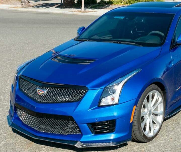 EOS 2016-2019 Cadillac ATS-V Carbon Fiber Front Splitter