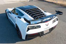 EOS 2014-2019 Chevrolet Corvette C7 Rear Window Louver Cover - Image 3