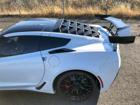 EOS 2014-2019 Chevrolet Corvette C7 Rear Window Louver Cover - Image 5