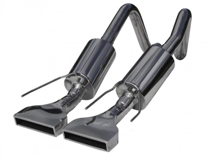 MBRP 2005-2008 Chevrolet Corvette C6 2.5″ Dual Muffler Axle-Back Exhaust w/ Rectangular Tips