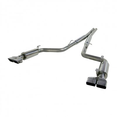 MBRP 2008-2014 Dodge Challenger SRT8 Dual Split Rear 3" Cat-Back Exhaust - T304