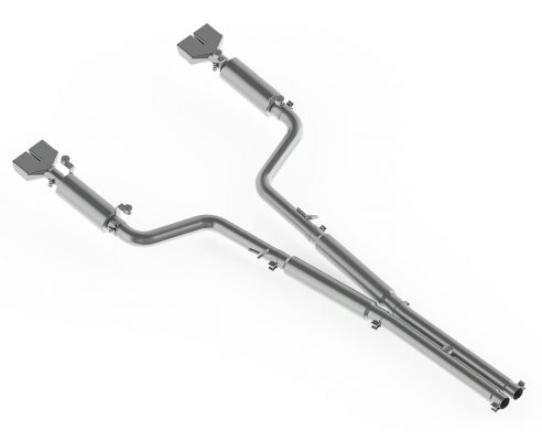 MBRP 2009-2014 Dodge Challenger RT 5.7L Hemi Dual Split Rear 3″ Cat-Back Exhaust – T304