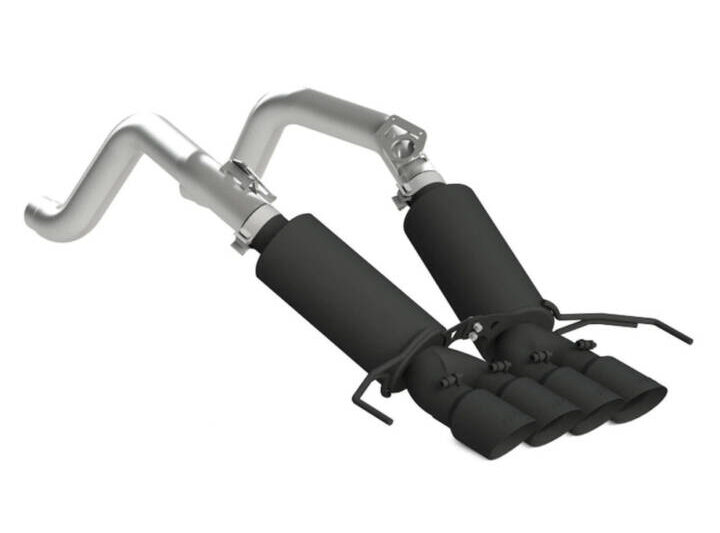 MBRP 2014-2019 Chevrolet Corvette C7 3″ Dual Muffler Axle-Back Exhaust – Black