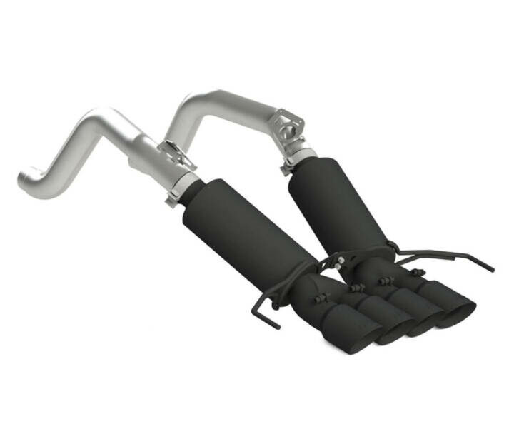 MBRP 2014-2019 Chevrolet Corvette C7 3″ Dual Muffler Axle-Back Exhaust – Black