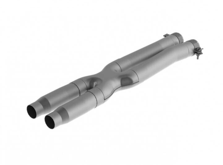 MBRP 2015-2020 Ford Mustang GT350 3″ Resonator Delete X-Pipe