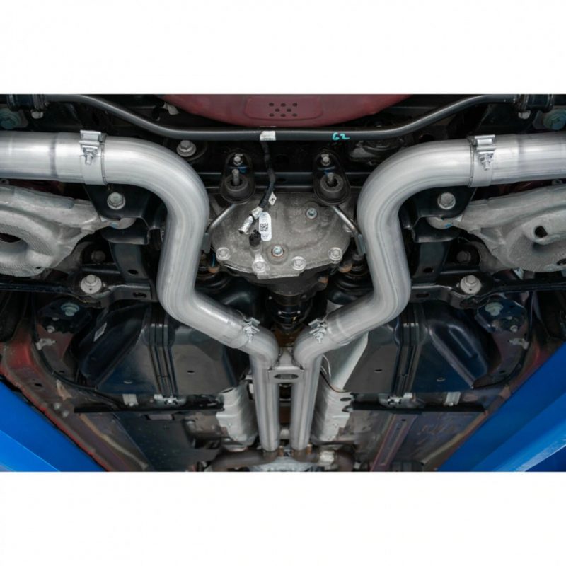 MBRP 3-Inch Street Quad Cat-Back Exhaust | Ford Mustang GT 18-23 (S7205BLK)