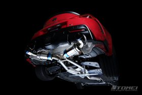 Tomei Supra GR Expreme Ti Full Titanium Muffler Kit Type-D Dual Exit Exhaust for GR Supra - Image 5