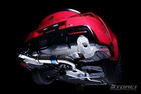Tomei Supra GR Expreme Ti Full Titanium Muffler Kit Type-R Single Exit Exhaust for GR Supra - Image 4