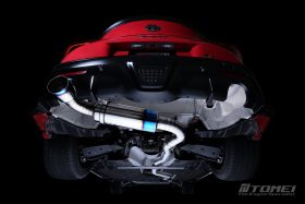 Tomei Supra GR Expreme Ti Full Titanium Muffler Kit Type-R Single Exit Exhaust for GR Supra - Image 3