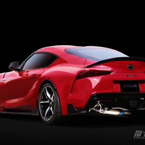 Tomei 2020 2021 Toyota Supra GR Expreme Ti Full Titanium Muffler Kit Type R Single Exit Exhaust 4