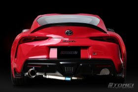 Tomei Supra GR Expreme Ti Full Titanium Muffler Kit Type-R Single Exit Exhaust for GR Supra - Image 5