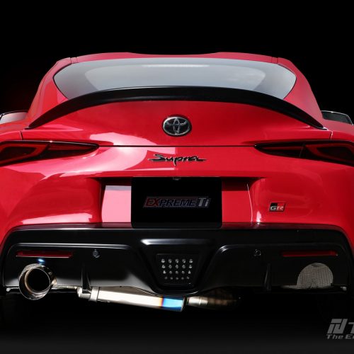Tomei 2020 2021 Toyota Supra GR Expreme Ti Full Titanium Muffler Kit Type R Single Exit Exhaust 5