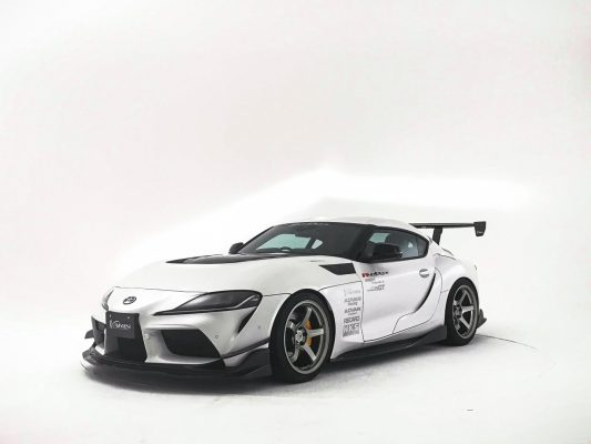 Varis 2019-2021 Toyota Supra A90 Arising-I Carbon Fiber Front Canard Set