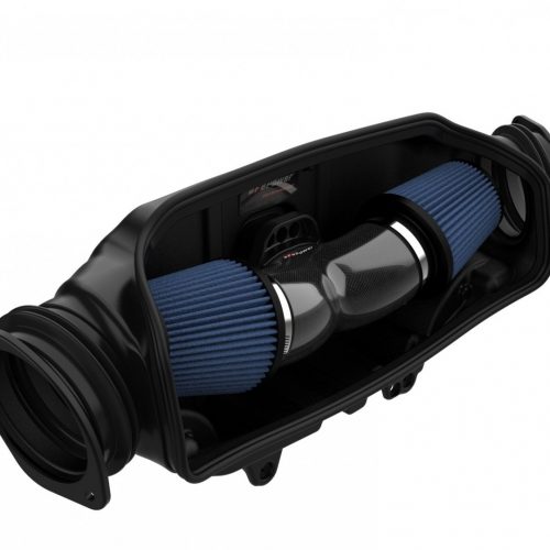 aFe Power 2020 2021 Chevrolet Corvette C8 Track Series Carbon Fiber Cold Air Intake System 2