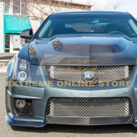 EOS 2009-2015 Cadillac CTS-V Carbon Fiber Mirror Covers - Image 2