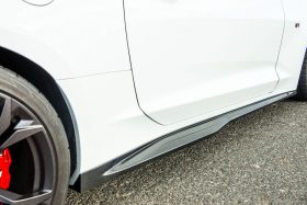 EOS 2019-2023 Chevrolet Camaro RS SS | ZL1 1LE Conversion Carbon Fiber Front Splitter & Side Skirts - Image 3