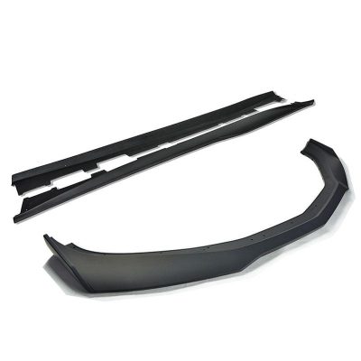 EOS 2019-2023 Chevrolet Camaro RS SS | ZL1 1LE Conversion Glossy Black Front Splitter & Side Skirts