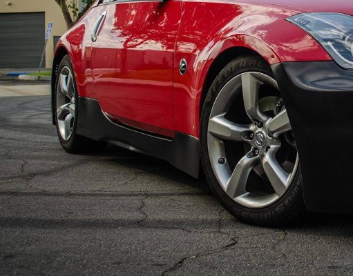 KBD Body Kits 2003-2008 Nissan 350Z 357Mag Style Side Skirts