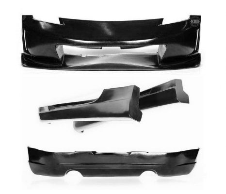KBD Body Kits 2003-2008 Nissan 350Z N3-R Style 4 Piece Full Body Kit