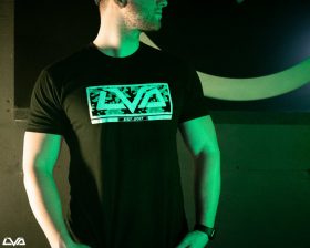 LiquiVinyl Season 5 T-Shirt Merchandise – Black LiquiVinyl Aero Club - Image 1