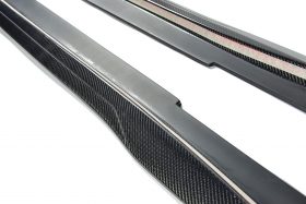 EOS 2016-2019 Cadillac CTS-V Carbon Fiber Side Skirts Rocker Panels - Image 4