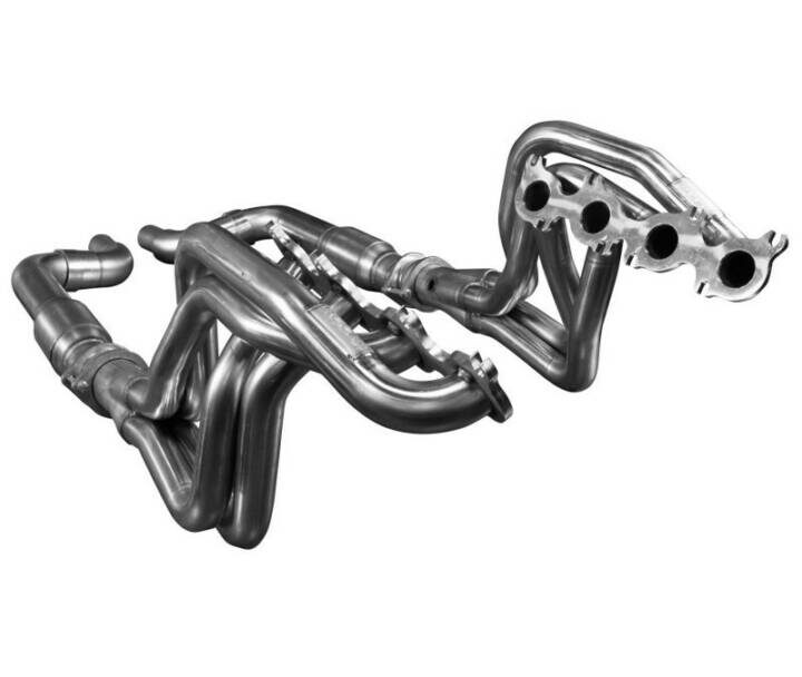 Kooks Headers 2015-2023 Ford Mustang GT 2″ Stainless Headers w/ Green Catted Connection Pipes