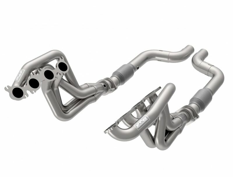 Kooks Headers 2020-2022 Ford Mustang GT500 2" x 3" Stainless Headers w/ Catted Connection Pipes