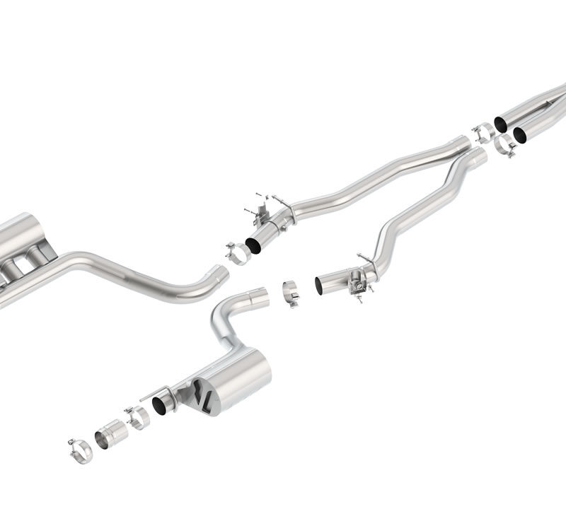 Borla Exhaust 2015-2021 Dodge Challenger SRT Hellcat ATAK Cat-Back Exhaust System w/ Active Valves