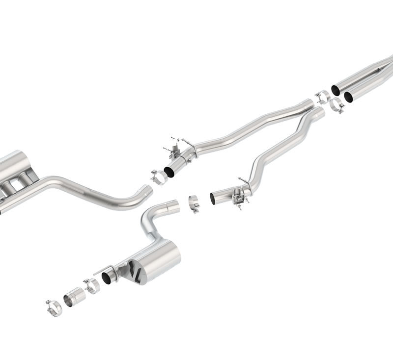 Borla Exhaust 2015-2021 Dodge Charger SRT Hellcat ATAK Cat-Back Exhaust System w/ Active Valves