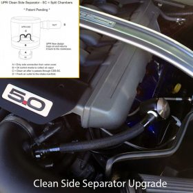 UPR Products Mustang GT Single Valve Oil Catch Can Separator Plug N Play for Mustang GT - Image 3