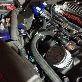 UPR Products 2015-2021 Ford Mustang GT 5.0 Billet Breather Tank Plug N Play - Image 3
