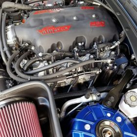 UPR Products 2016-2021 Chevrolet Camaro V8 Single Valve Oil Catch Can Separator Plug N Play - Image 1