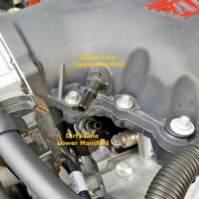 UPR Products 2016-2021 Chevrolet Camaro V8 Single Valve Oil Catch Can Separator Plug N Play - Image 3