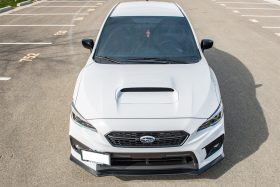 Extreme Online Store EOS Subaru WRX STi HT Style Carbon Fiber Front Splitter Lip - Image 5